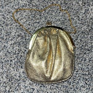 Gold clutch